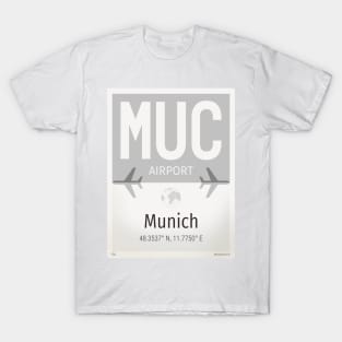 MUC Munich airport T-Shirt